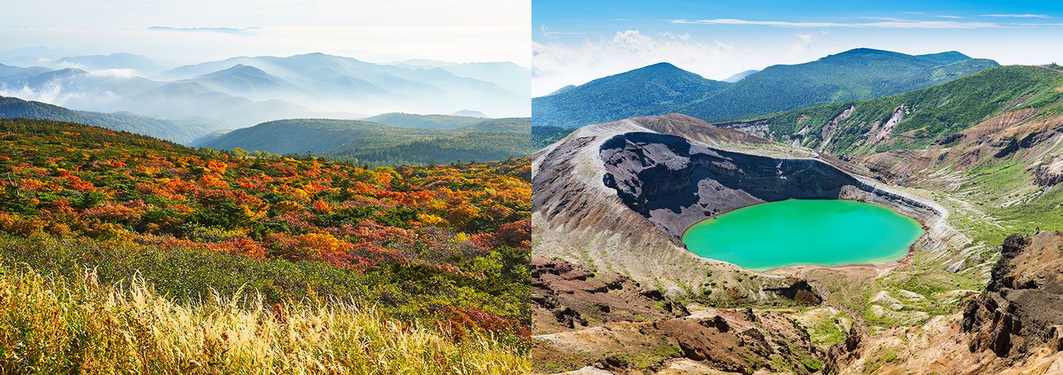 エコーライン(蔵王のお釜)観光ドライブを楽しむ